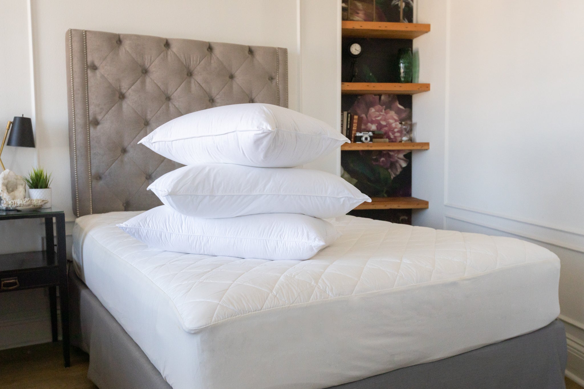 Organic Pillow Protectors Cotton Pillow Proterctor Simply Down